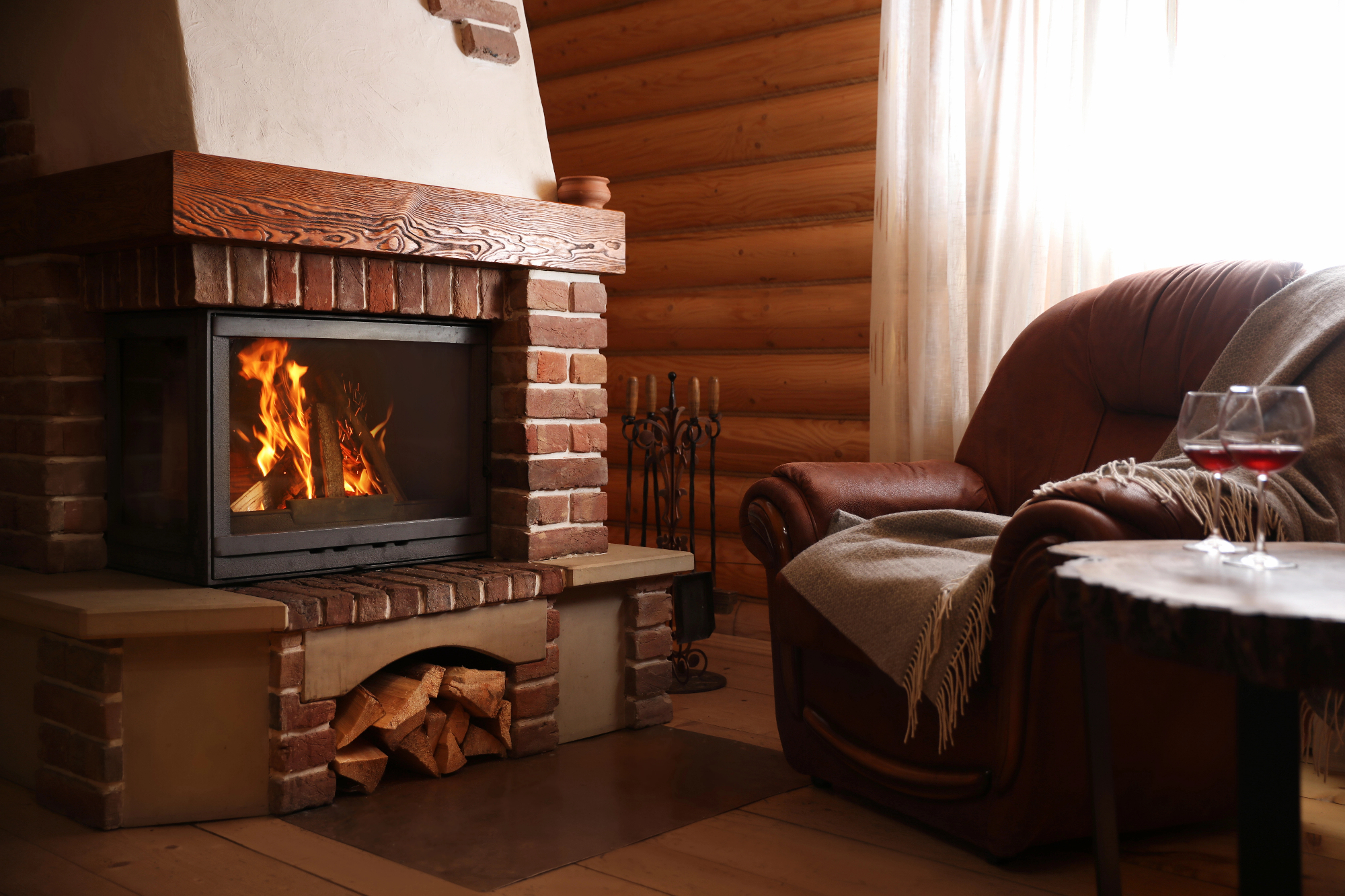 Vgradni kamini: toplina in srce doma